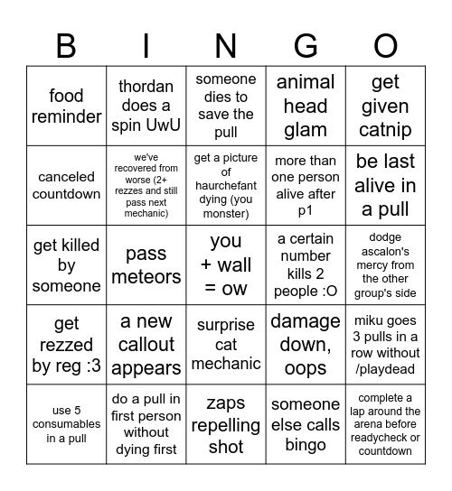 does this even count as bingo Card
