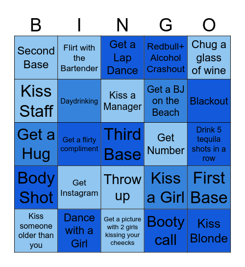 Algavre Bingo Card