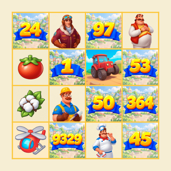 TOWNSHIP BIRTHDAY! Bingo Card