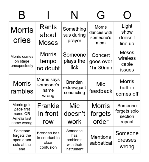 DJE BINGO PW2026 Bingo Card