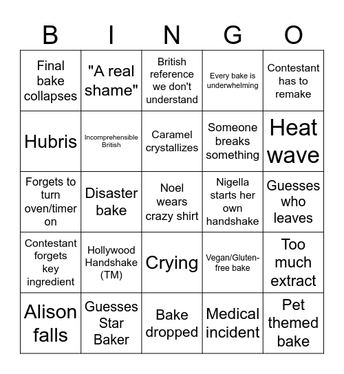 GBBingO Card