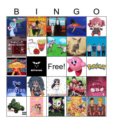 things lomando likes Bingo Card