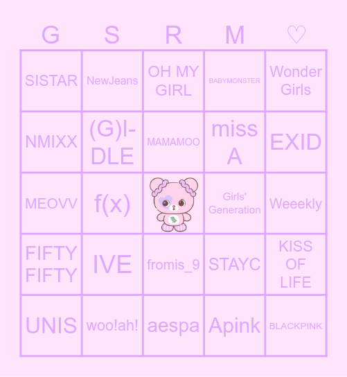 ᗷIᘉＧO ᕮSᑭᕮᑕIᗩᒪ ᗞᕮ ᑕᕮᗰ ᗰᕮᗰᗷᖇOS Bingo Card