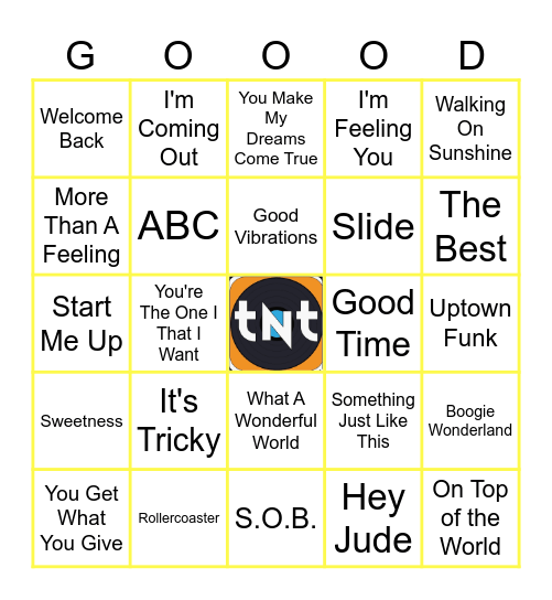 Feel Good Stuff (Matt) Bingo Card