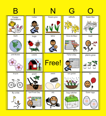 SPRING BINGO Card