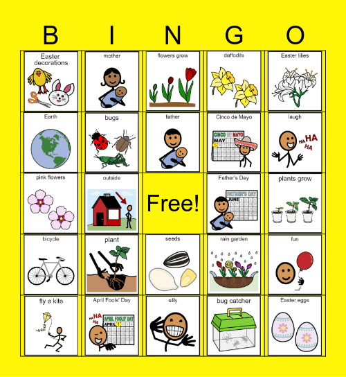 SPRING BINGO Card