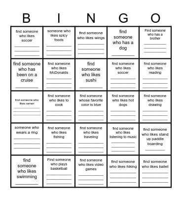 MUUSIKA Bingo Card