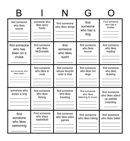 MUUSIKA Bingo Card