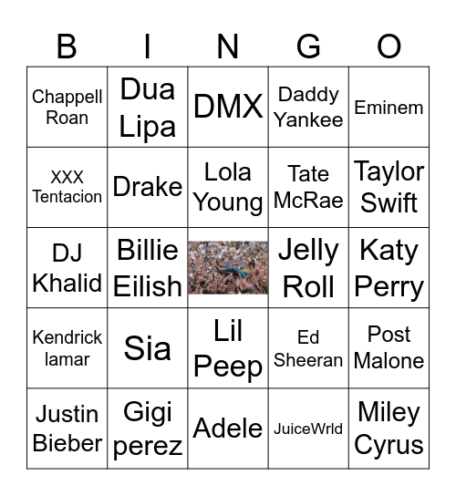 Who Dat? Bingo Card