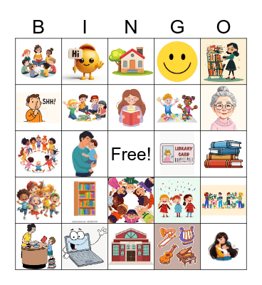 I'm So Happy You're Here Bingo Card