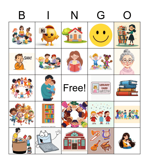 I'm So Happy You're Here Bingo Card