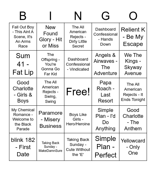 I Write Sins, Not Bingo Cards Bingo Card