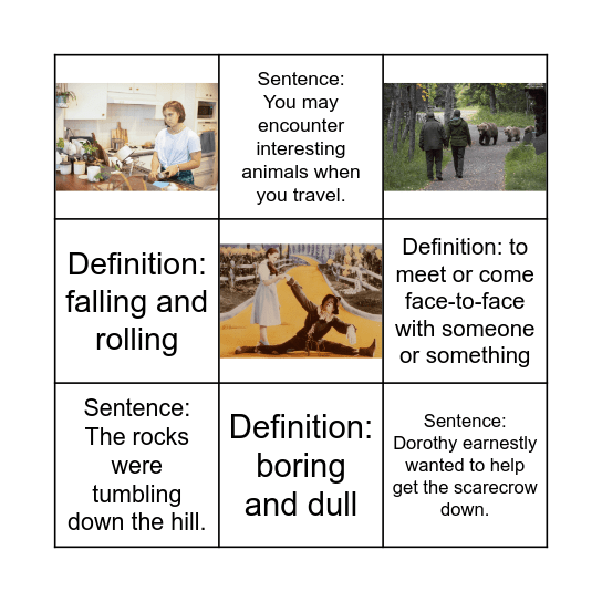 4th grade - Unit 2.1 Bingo Card