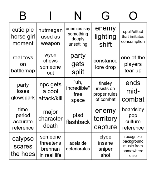 toylight ep 3 Bingo Card