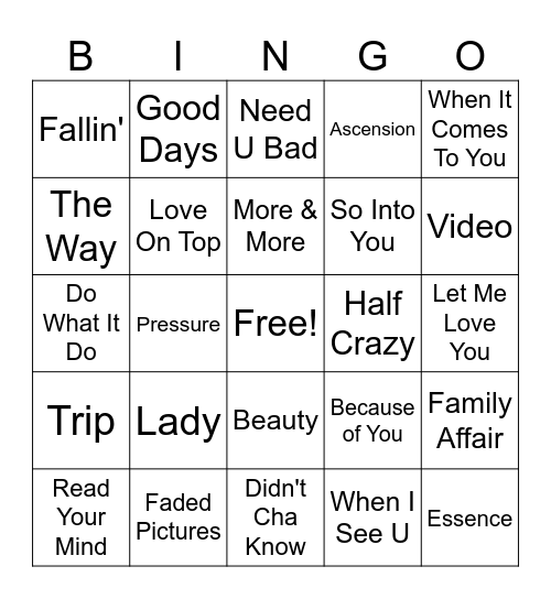 Fall Just Entered The Chat Bingo Card