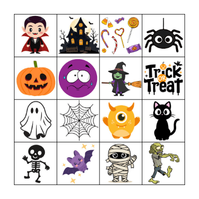Halloween Bingo Card