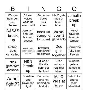 Board Board Bingo Board Bingo Card