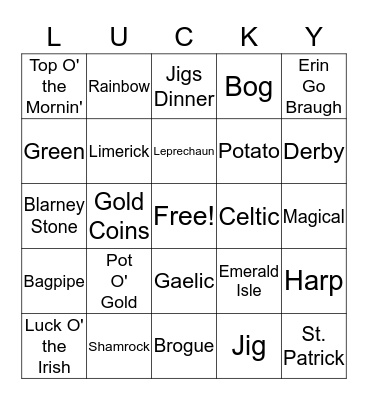 Jackie & John's Birthday Bingo! Bingo Card