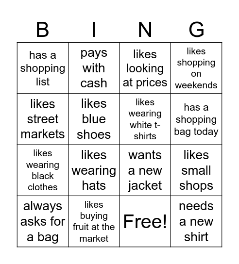 Find Someone Who... Bingo Card