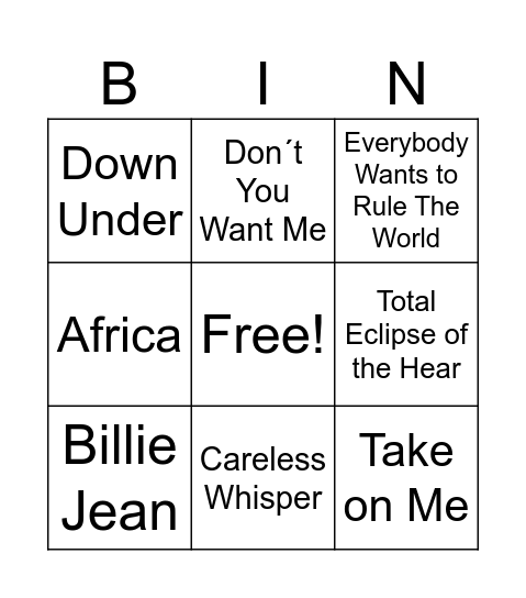 Rekstrarsvið 2026 Bingo Card