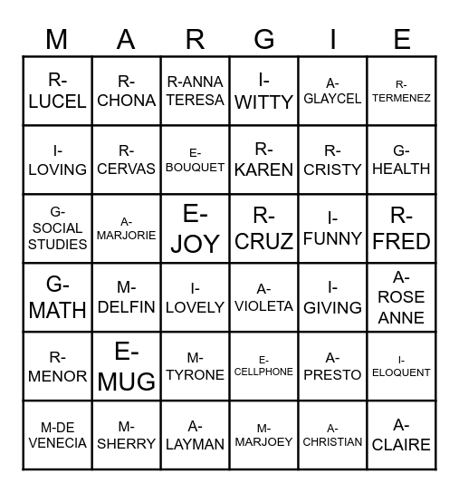 INQUIRER TEACHERS' DAY 2026 Bingo Card