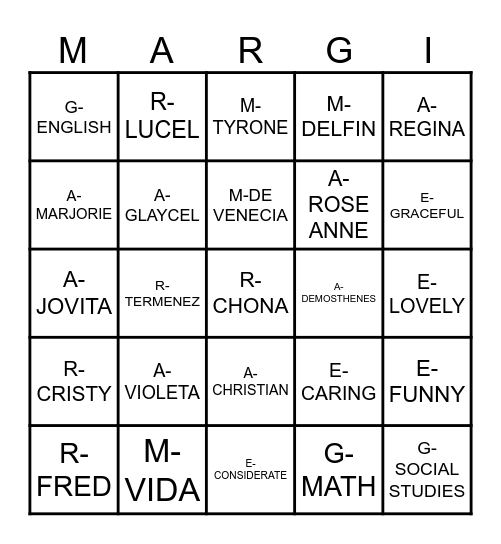 INQUIRER TEACHERS' DAY 2026 Bingo Card