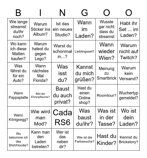 Oktober Helden Baustream Bingo Card