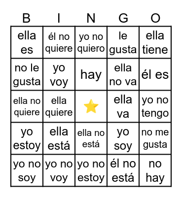 Los Súper 7 Bingo Card