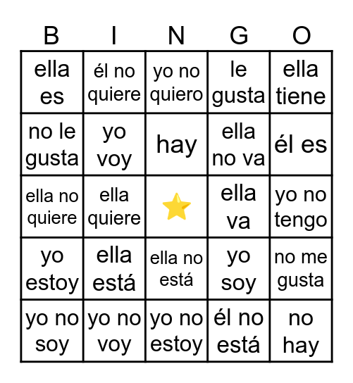 Los Súper 7 Bingo Card