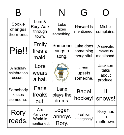 Bingo with the girls! Bingo Card
