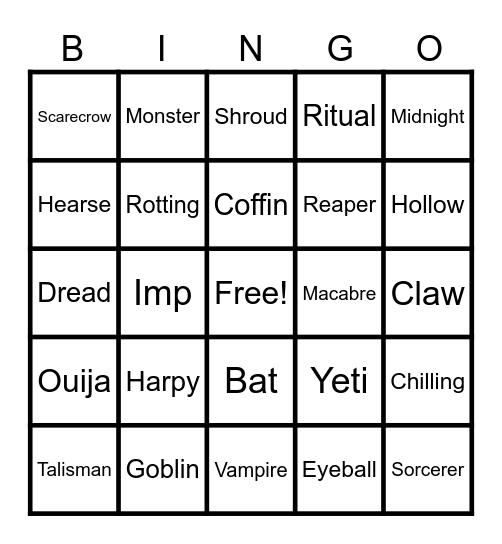 PAULY Bingo Card