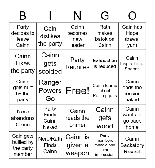 Bagong Baby Boy Bingo Card