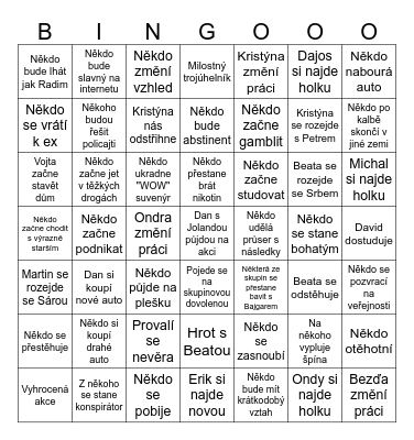 Bingo 2026-27 Bingo Card