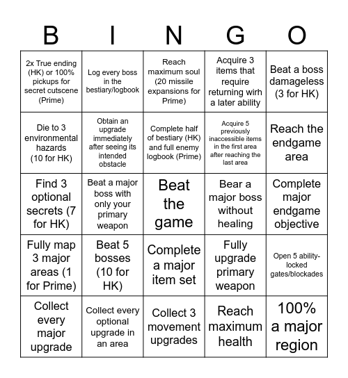 MP:R x HK Lockout Bingo Card