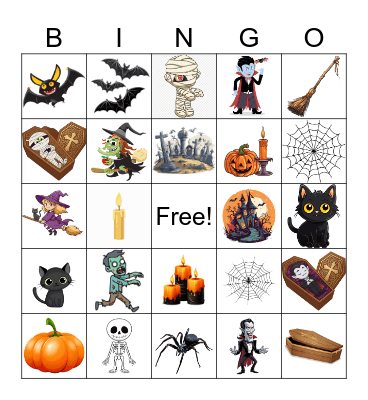HALLOWEEN Bingo Card