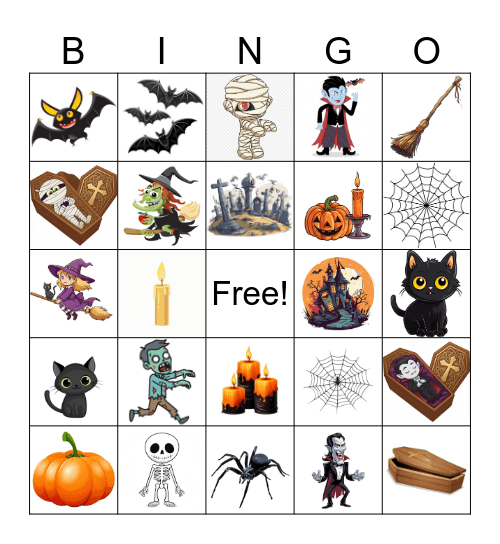 HALLOWEEN Bingo Card