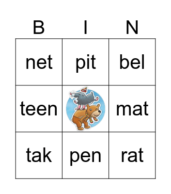 pen Bingo Card
