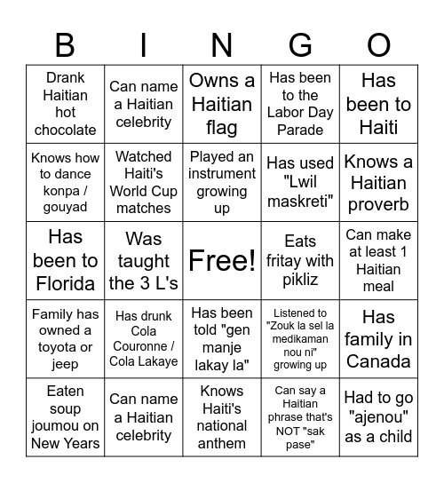 How Much of a Zoe Are You? Bingo Card