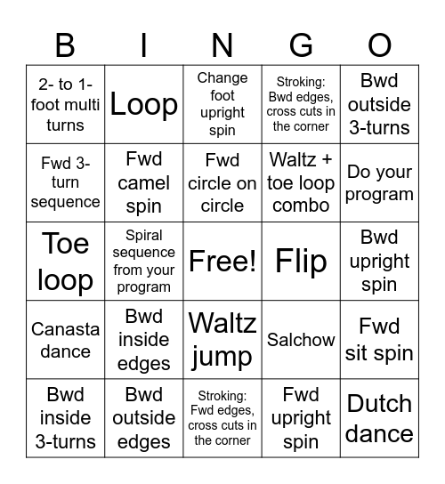 Star 2 Bingo Card