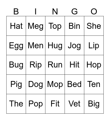 Royal School of English BINGO! Bingo Card