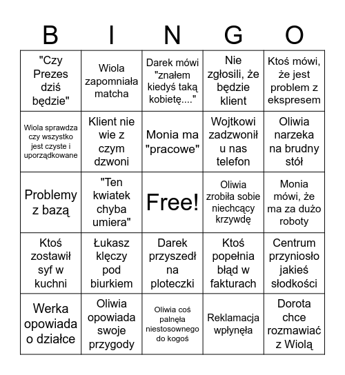 MAXON Bingo Card