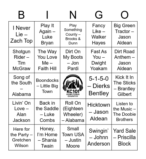 Bonfire Nights Bingo Card