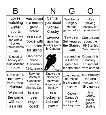 Find Someone Who ... Bingo Card