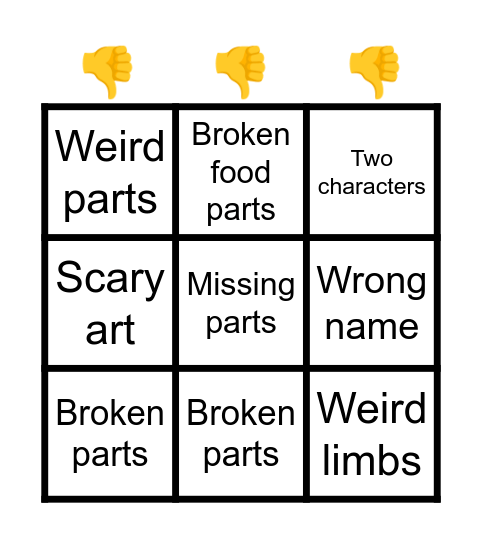Ai bingo Card