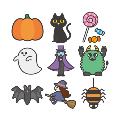 HALLOWEEN Bingo Card