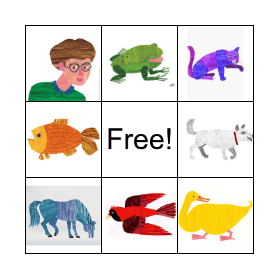 Oso Marron Bingo Card