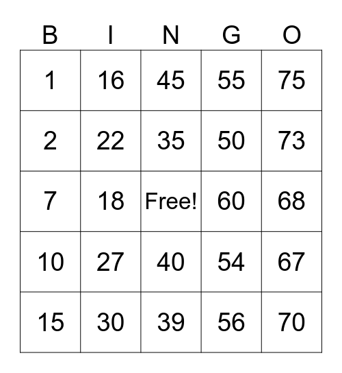 Untitled1-75 Bingo Card