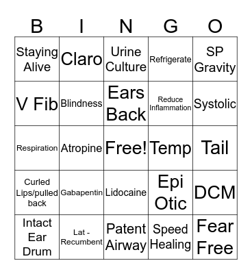 Tech Bingo Card