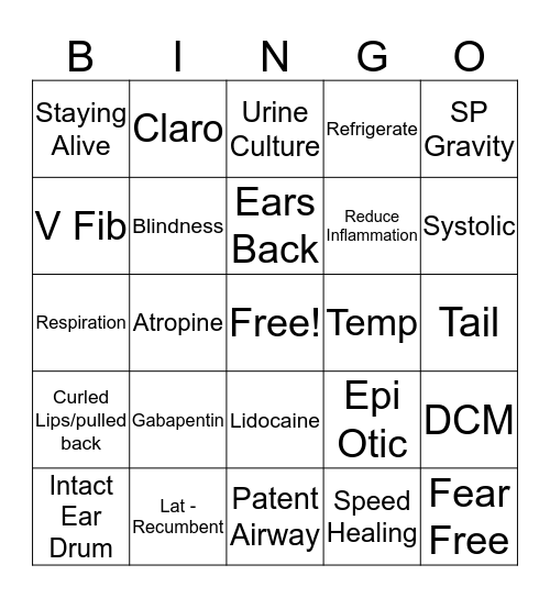 Tech Bingo Card