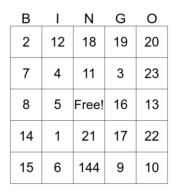 emoji daber Bingo Card